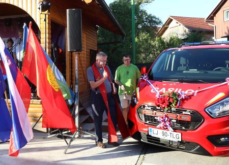 PREVZEM GASILSKEGA VOZILA PGD BEGUNJE 23 FOTO LJUBO VUKELIČ